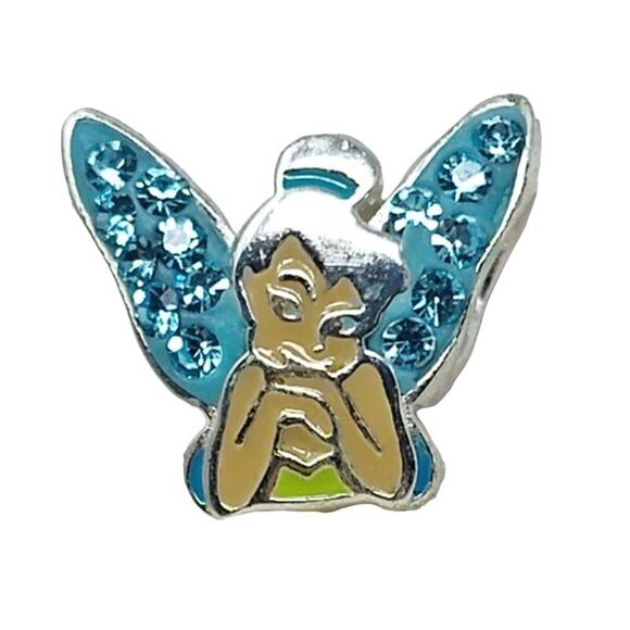 Disney Jewelry - Disney Tinker Bell .925 Sterling Silver Beaded Charm